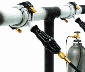 Pipe freezing can be performed on several different types of pipe.