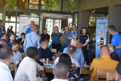 The Plumbing Africa and PTE team.