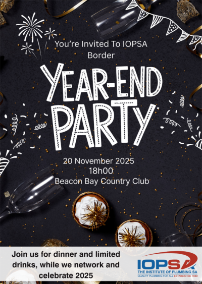 Join IOPSA’s Border Year End party in Beacon Bay.