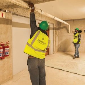 An HDPE waste reticulation, a MLP and copper waterreticulation, along with a black mild steel fire reticulation design and installation was provided.