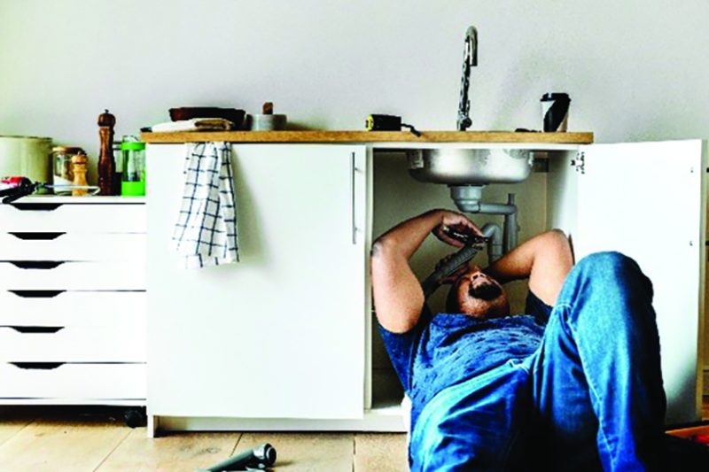 Plumbers routinely engage in activities that can strain the body.