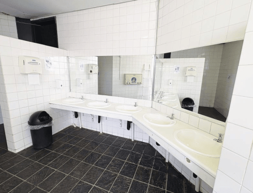 The revamp of the auditorium bathrooms at Drakensberg Boys Choir School