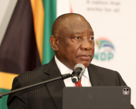 The president outlined five principles to tackle the water crisis in South Africa.Image by SA News (www.sanews.gov.za)
