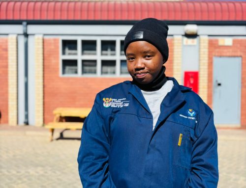 Women in Plumbing: Four female-students of Motheo TVET College
